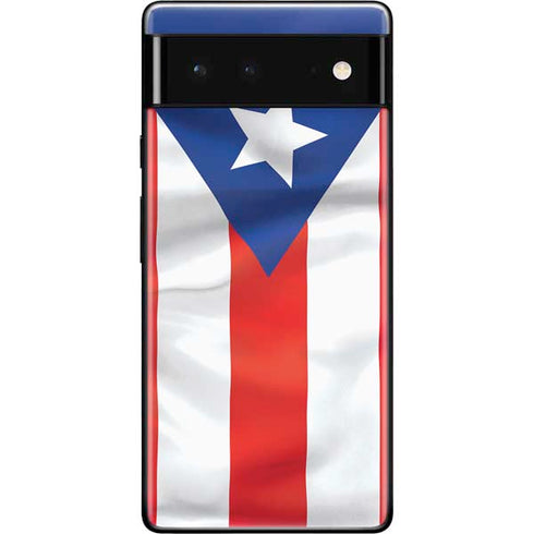 Puerto Rico Flag Google Pixel 6 Skin